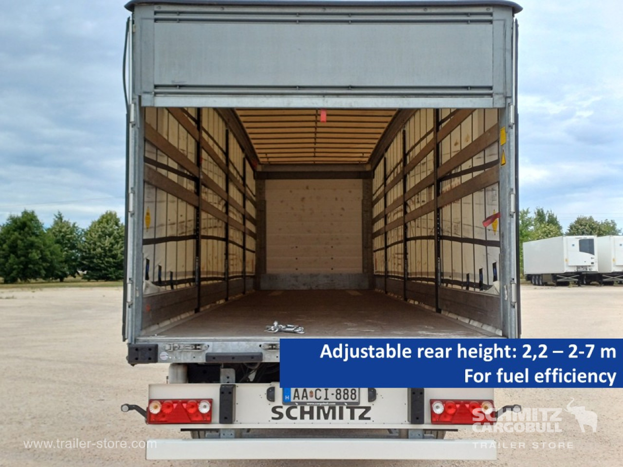 SCHMITZ Curtainsider Standard - Ponyvás félpótkocsi: 4 kép. SCHMITZ Curtainsider Standard - Ponyvás félpótkocsi: 4 kép.