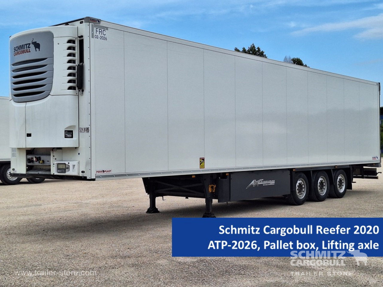 SCHMITZ Reefer Standard - Félpótkocsi hőszigetelt: 1 kép. SCHMITZ Reefer Standard - Félpótkocsi hőszigetelt: 1 kép.