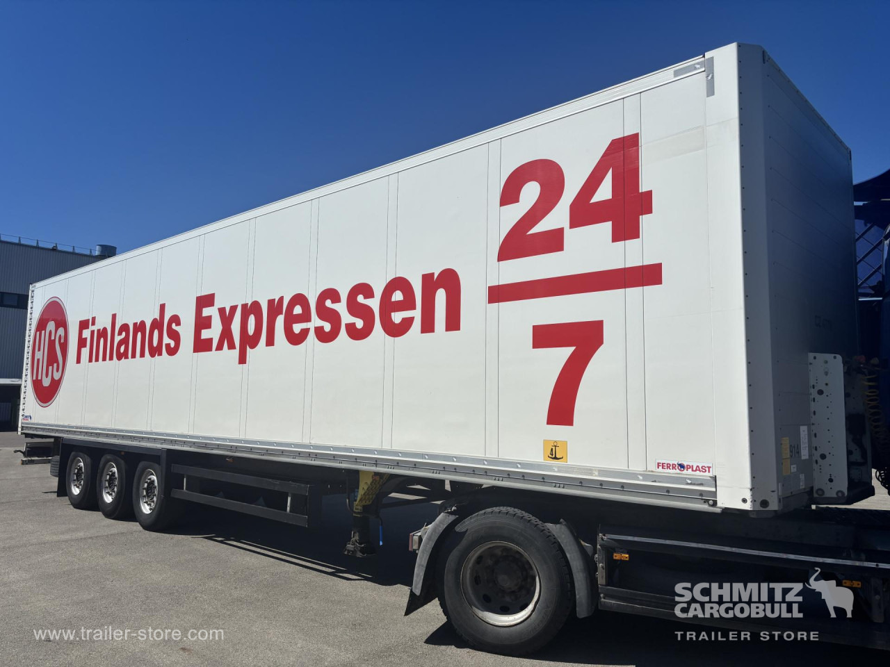 SCHMITZ Dryfreight Standard - Félpótkocsi dobozos: 5 kép. SCHMITZ Dryfreight Standard - Félpótkocsi dobozos: 5 kép.