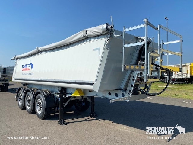 SCHMITZ Tipper Alu-square sided body 24m³ - Félpótkocsi billenőplatós: 1 kép. SCHMITZ Tipper Alu-square sided body 24m³ - Félpótkocsi billenőplatós: 1 kép.