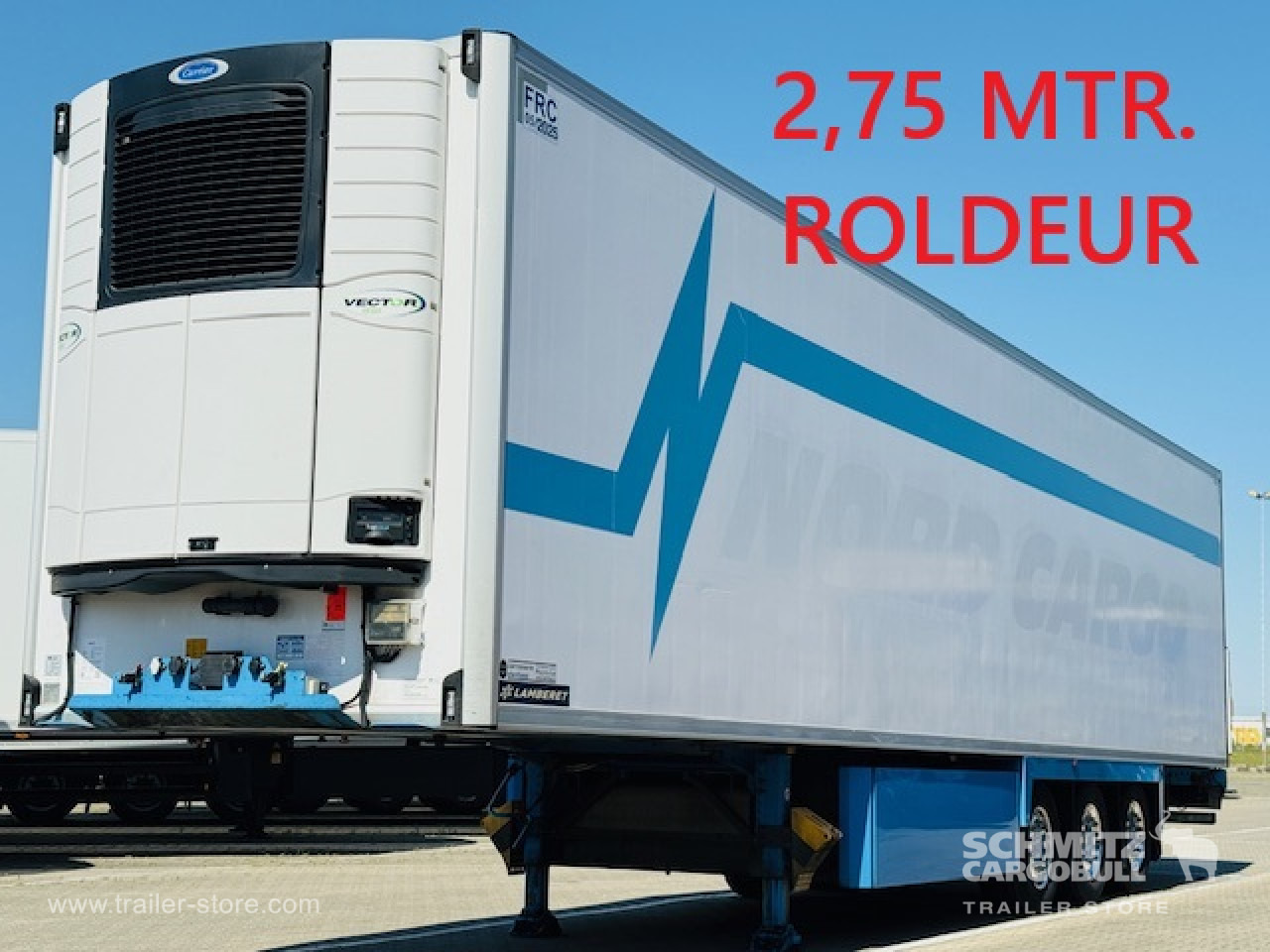 LAMBERET Oplegger Vries Standard Double deck Roller shutter - Félpótkocsi hőszigetelt: 1 kép. LAMBERET Oplegger Vries Standard Double deck Roller shutter - Félpótkocsi hőszigetelt: 1 kép.