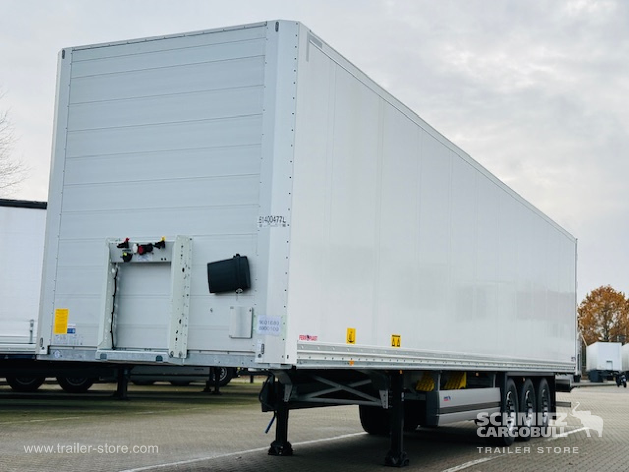 SCHMITZ Oplegger Kasten Standard - Félpótkocsi dobozos: 3 kép. SCHMITZ Oplegger Kasten Standard - Félpótkocsi dobozos: 3 kép.