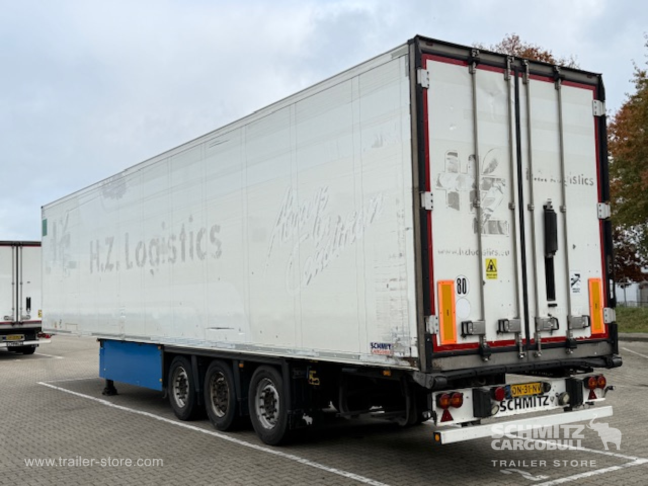 Félpótkocsi hőszigetelt SCHMITZ Oplegger Vries Standard: 10 kép. Félpótkocsi hőszigetelt SCHMITZ Oplegger Vries Standard: 10 kép.
