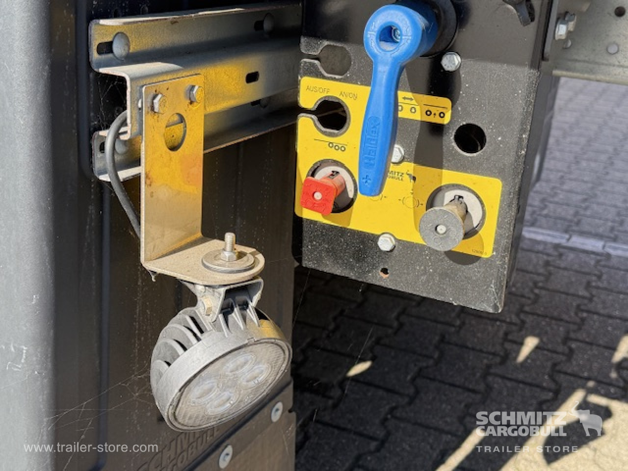 Új Félpótkocsi hőszigetelt SCHMITZ Oplegger Vries Standard: 6 kép.