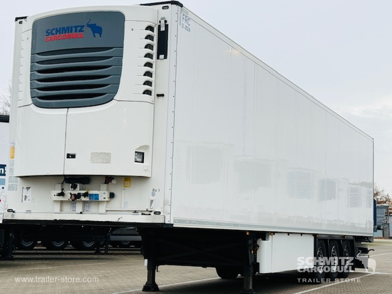 SCHMITZ Oplegger Vries Standard - Félpótkocsi hőszigetelt: 1 kép. SCHMITZ Oplegger Vries Standard - Félpótkocsi hőszigetelt: 1 kép.