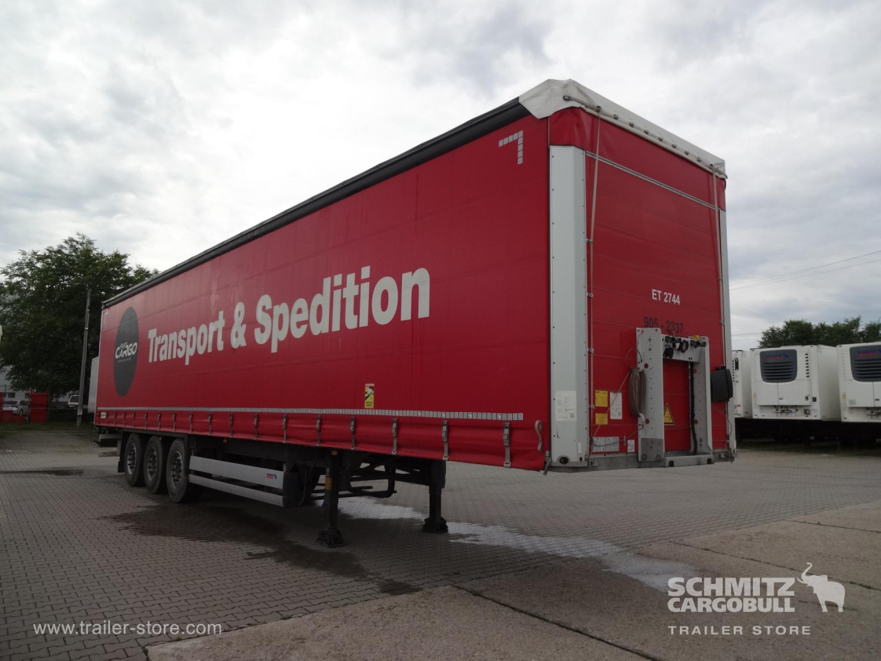 SCHMITZ Curtainsider Standard - Ponyvás félpótkocsi: 5 kép. SCHMITZ Curtainsider Standard - Ponyvás félpótkocsi: 5 kép.