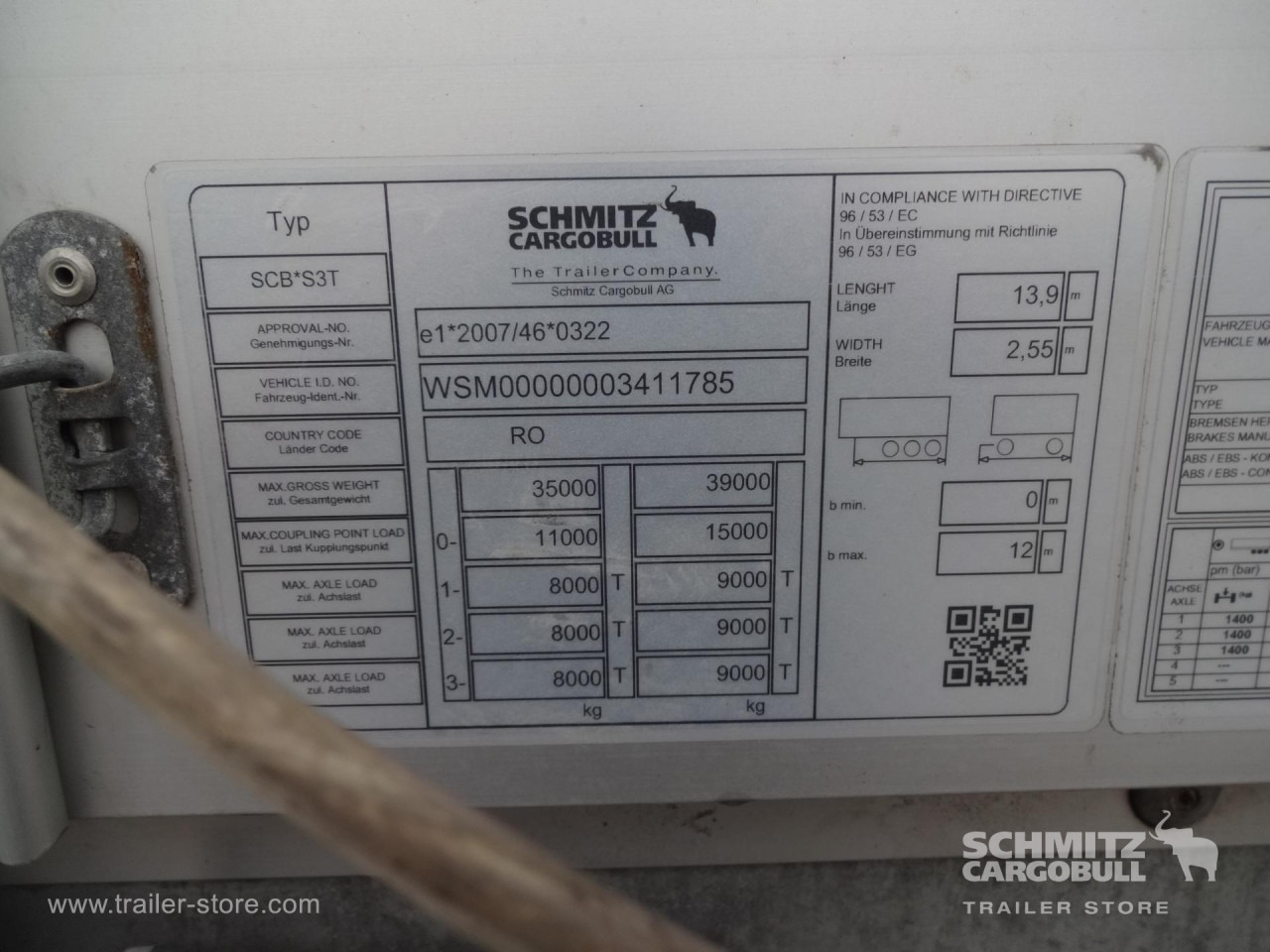 SCHMITZ Curtainsider Standard - Ponyvás félpótkocsi: 2 kép. SCHMITZ Curtainsider Standard - Ponyvás félpótkocsi: 2 kép.