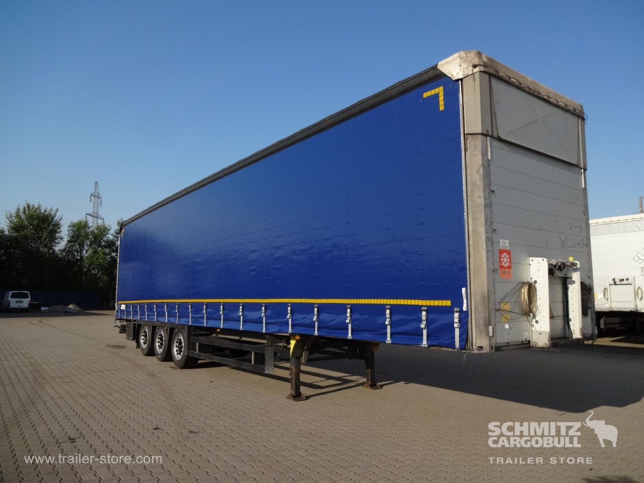 SCHMITZ Curtainsider Varios - Ponyvás félpótkocsi: 1 kép. SCHMITZ Curtainsider Varios - Ponyvás félpótkocsi: 1 kép.