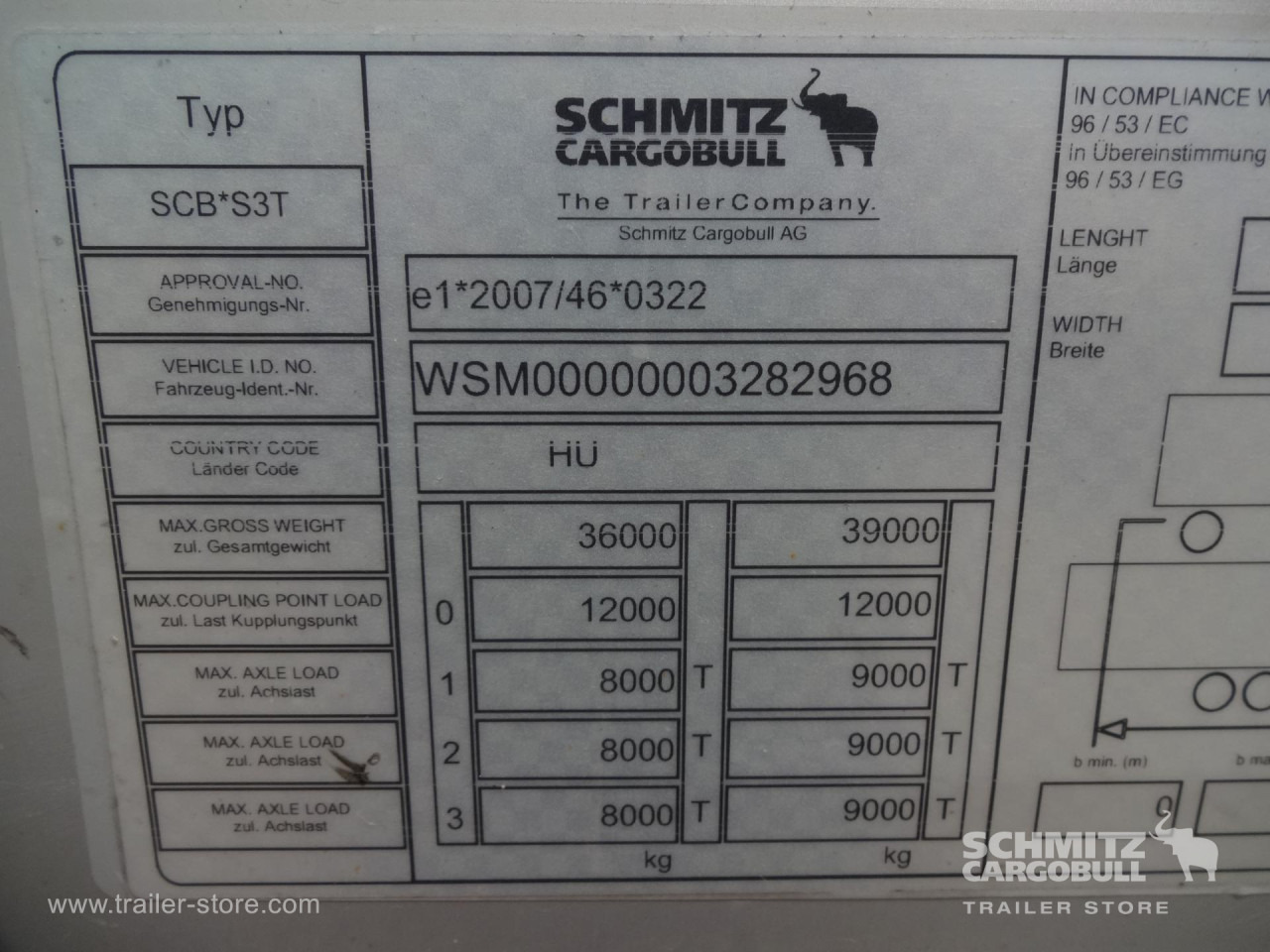 SCHMITZ Curtainsider Varios - Ponyvás félpótkocsi: 2 kép. SCHMITZ Curtainsider Varios - Ponyvás félpótkocsi: 2 kép.