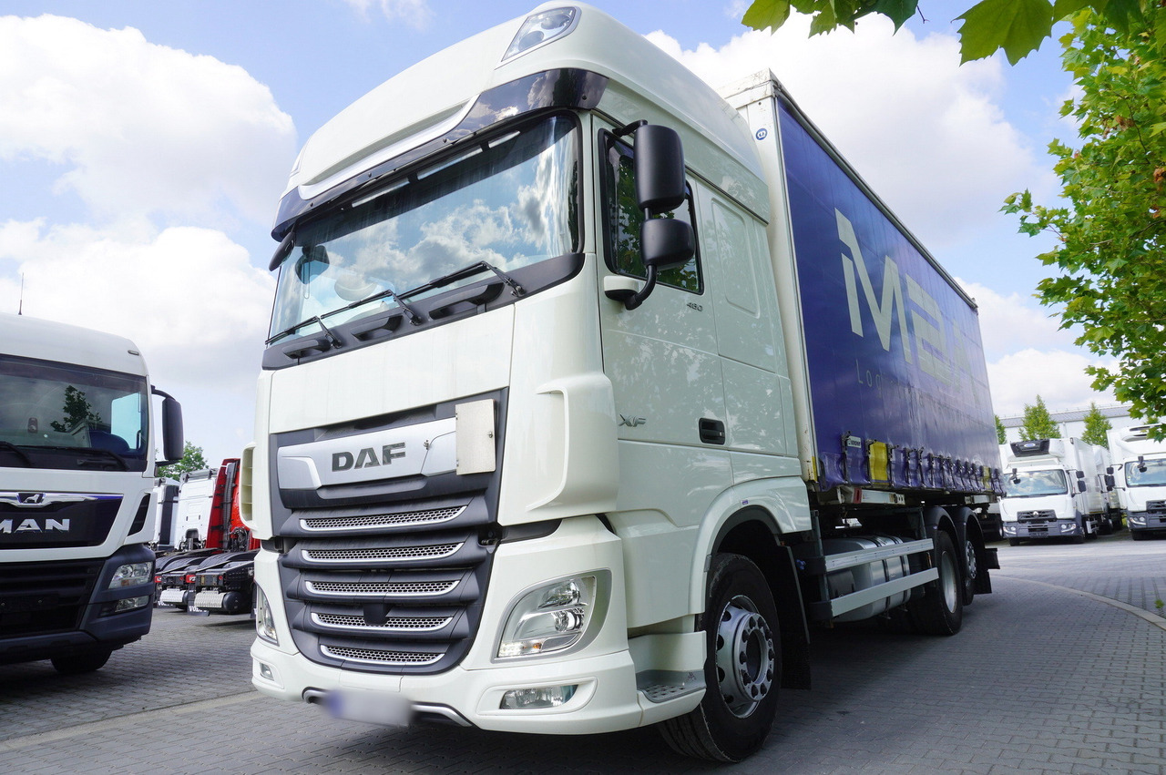 Ponyvás teherautó DAF DAF XF 480 SSC / Curtainsider 19 EPAL / 2021: 7 kép.
