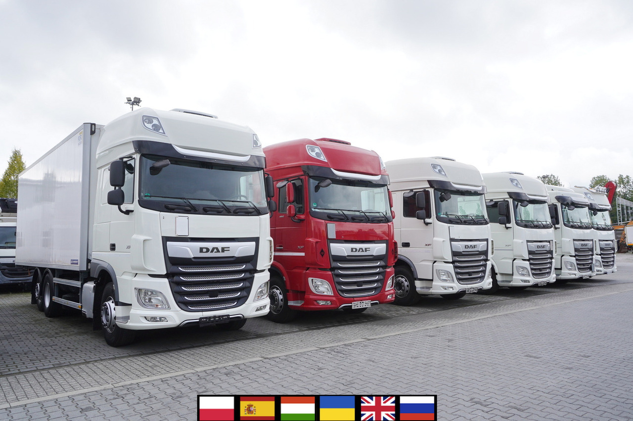 DAF XF 480 E6 6×2 / Refrigerator 18 pallets / 6 units - Hűtős teherautó: 1 kép. DAF XF 480 E6 6×2 / Refrigerator 18 pallets / 6 units - Hűtős teherautó: 1 kép.