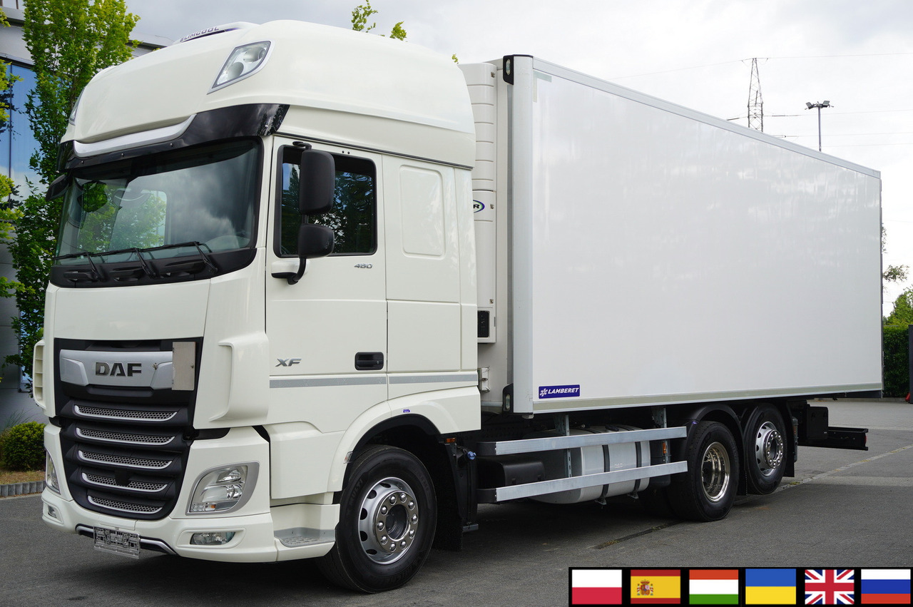 DAF XF 480 EURO 6/ 2021 / Lamberet Refrigerator / Carrier Vector 1550 - Hűtős teherautó: 1 kép. DAF XF 480 EURO 6/ 2021 / Lamberet Refrigerator / Carrier Vector 1550 - Hűtős teherautó: 1 kép.