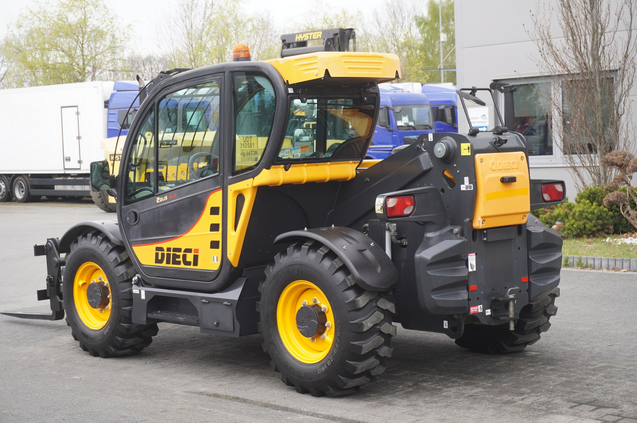 DIECI Zeus 35.10 brand-new telescopic loader / 6 MTH !!! / 10 m reach / 3.5 t - Teleszkópos homlokrakodó: 5 kép. DIECI Zeus 35.10 brand-new telescopic loader / 6 MTH !!! / 10 m reach / 3.5 t - Teleszkópos homlokrakodó: 5 kép.
