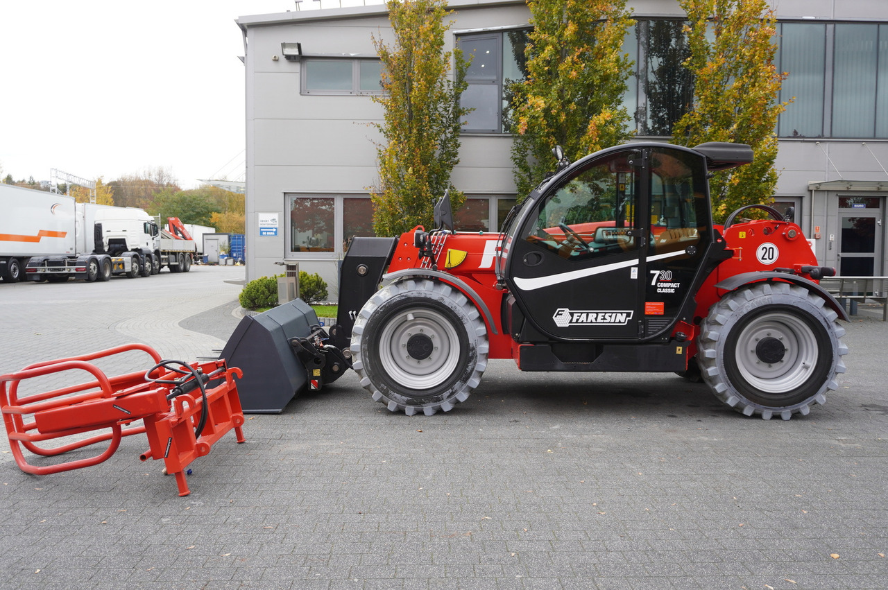 FARESIN 730C Classic 55 / 550 MTH !!! / 7 m reach / joystick - Teleszkópos rakodó: 3 kép. FARESIN 730C Classic 55 / 550 MTH !!! / 7 m reach / joystick - Teleszkópos rakodó: 3 kép.