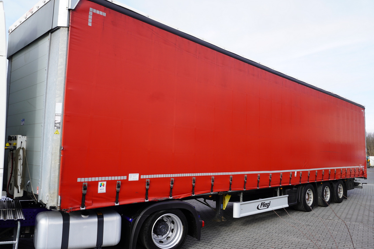 FLIEGL SDS 01 Coilmulde semi-trailer - Ponyvás félpótkocsi: 1 kép. FLIEGL SDS 01 Coilmulde semi-trailer - Ponyvás félpótkocsi: 1 kép.