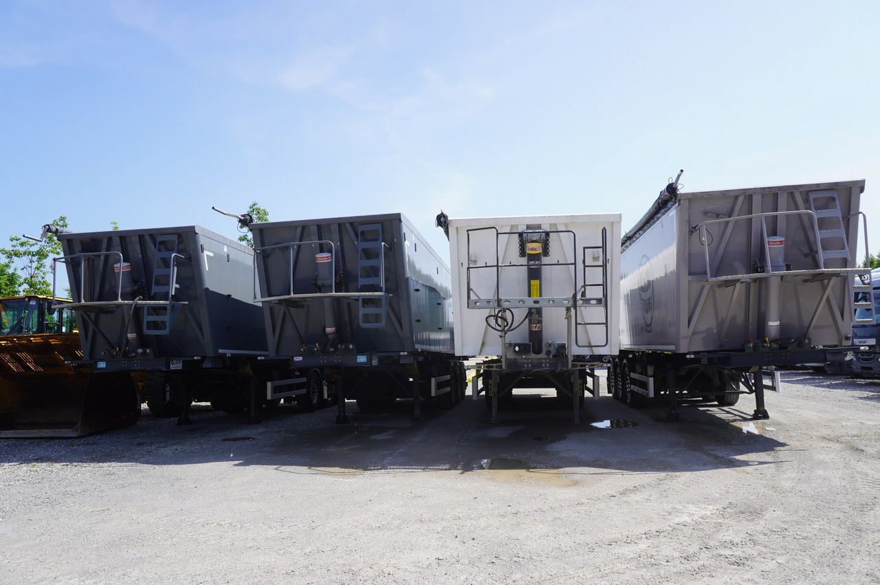 GRAS GS tipper / 52 m3 semi-trailer! / 2023 / 3 units - Félpótkocsi billenőplatós: 3 kép. GRAS GS tipper / 52 m3 semi-trailer! / 2023 / 3 units - Félpótkocsi billenőplatós: 3 kép.