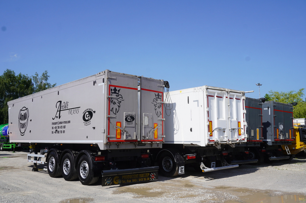 GRAS GS tipper / 52 m3 semi-trailer! / 2023 / 3 units - Félpótkocsi billenőplatós: 5 kép. GRAS GS tipper / 52 m3 semi-trailer! / 2023 / 3 units - Félpótkocsi billenőplatós: 5 kép.