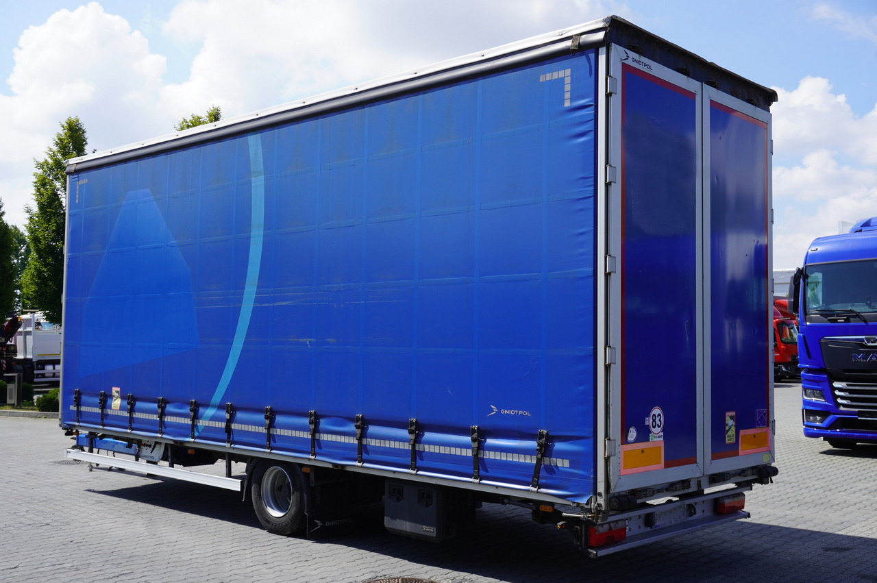 Gniotpol Tandem trailer / 10t / 2018 / 19 pallets - Ponyvás pótkocsi: 3 kép. Gniotpol Tandem trailer / 10t / 2018 / 19 pallets - Ponyvás pótkocsi: 3 kép.