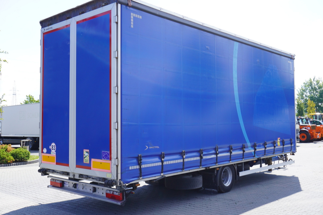 Gniotpol Tandem trailer / 10t / 2018 / 19 pallets - Ponyvás pótkocsi: 4 kép. Gniotpol Tandem trailer / 10t / 2018 / 19 pallets - Ponyvás pótkocsi: 4 kép.