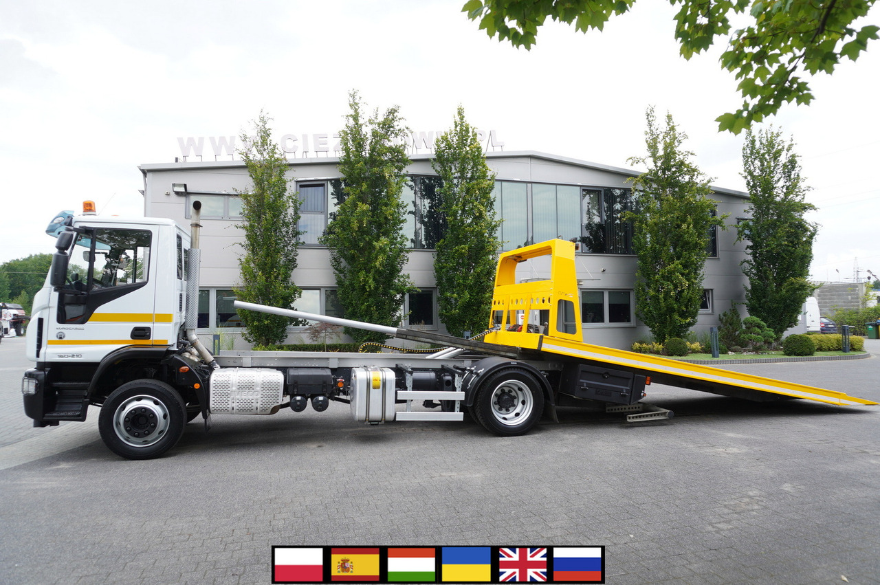 IVECO Eurocargo 160-210 / 75,000 km! / OMARS lowered tow truck platform / Fork - Vontató: 1 kép. IVECO Eurocargo 160-210 / 75,000 km! / OMARS lowered tow truck platform / Fork - Vontató: 1 kép.