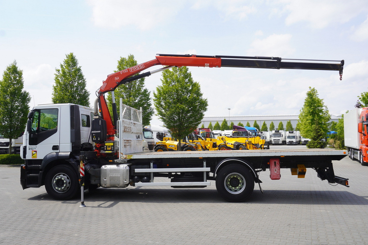 IVECO STRALIS 310 E6 / FASSI F110B / 630 MTH! / 4 t lift cap. / 19 t - Darus autó: 4 kép. IVECO STRALIS 310 E6 / FASSI F110B / 630 MTH! / 4 t lift cap. / 19 t - Darus autó: 4 kép.