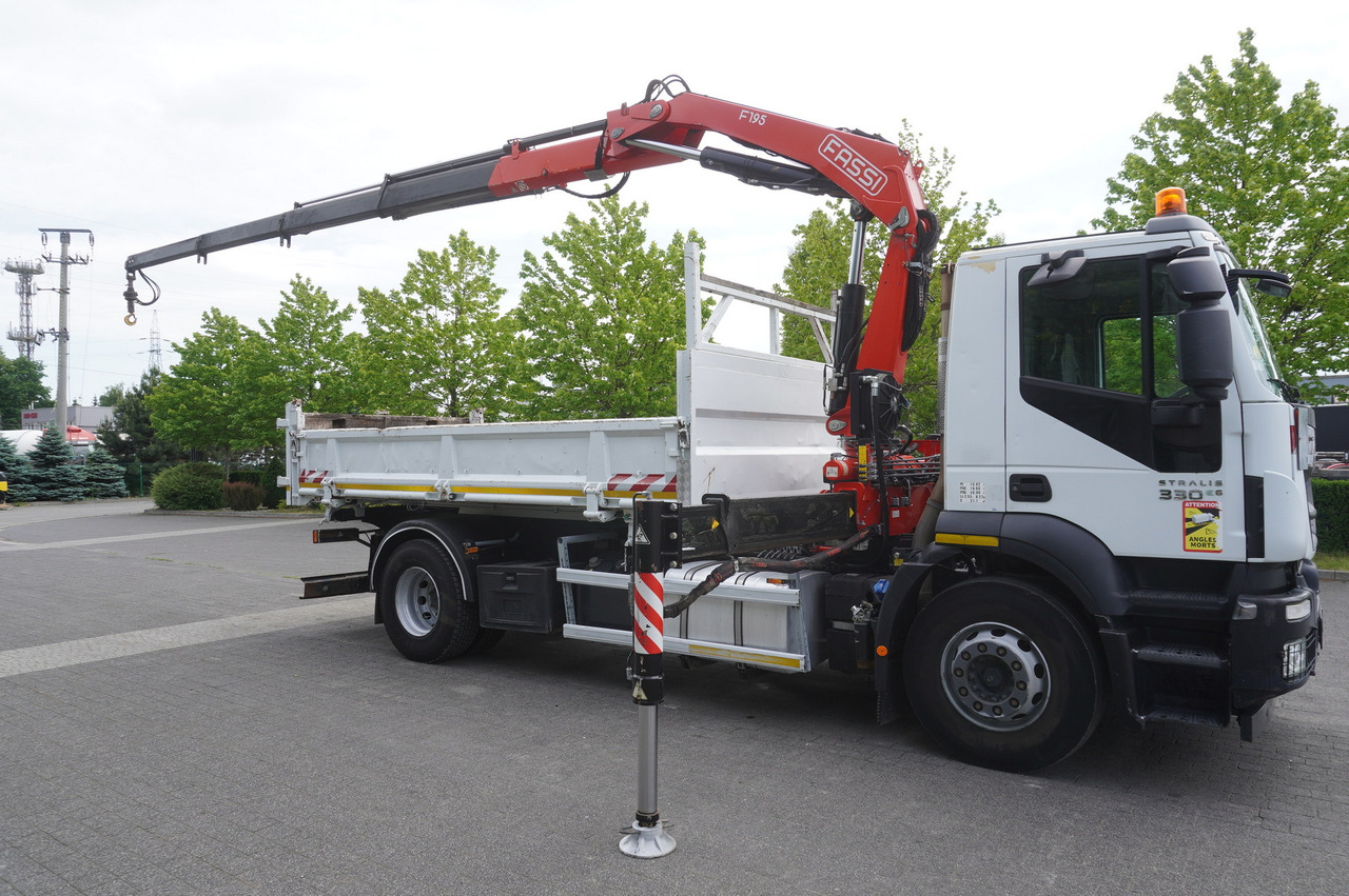 IVECO STRALIS 330 E6 / FASSI 195A 8.5 T / 3-side tipper lízing IVECO STRALIS 330 E6 / FASSI 195A 8.5 T / 3-side tipper: 19 kép.