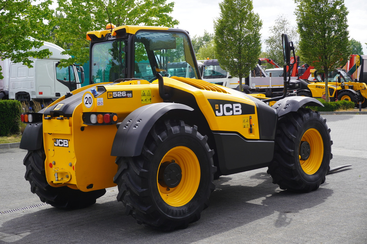 JCB 526-56 AGRI Plus / 5.6 m telescopic loader / joystick - Teleszkópos homlokrakodó: 5 kép. JCB 526-56 AGRI Plus / 5.6 m telescopic loader / joystick - Teleszkópos homlokrakodó: 5 kép.