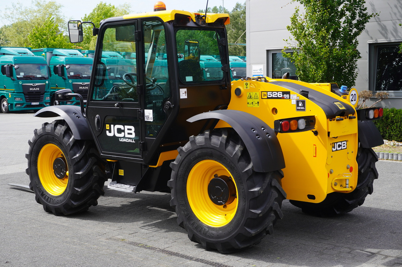 JCB 526-56 AGRI Plus / 5.6 m telescopic loader / joystick - Teleszkópos homlokrakodó: 3 kép. JCB 526-56 AGRI Plus / 5.6 m telescopic loader / joystick - Teleszkópos homlokrakodó: 3 kép.