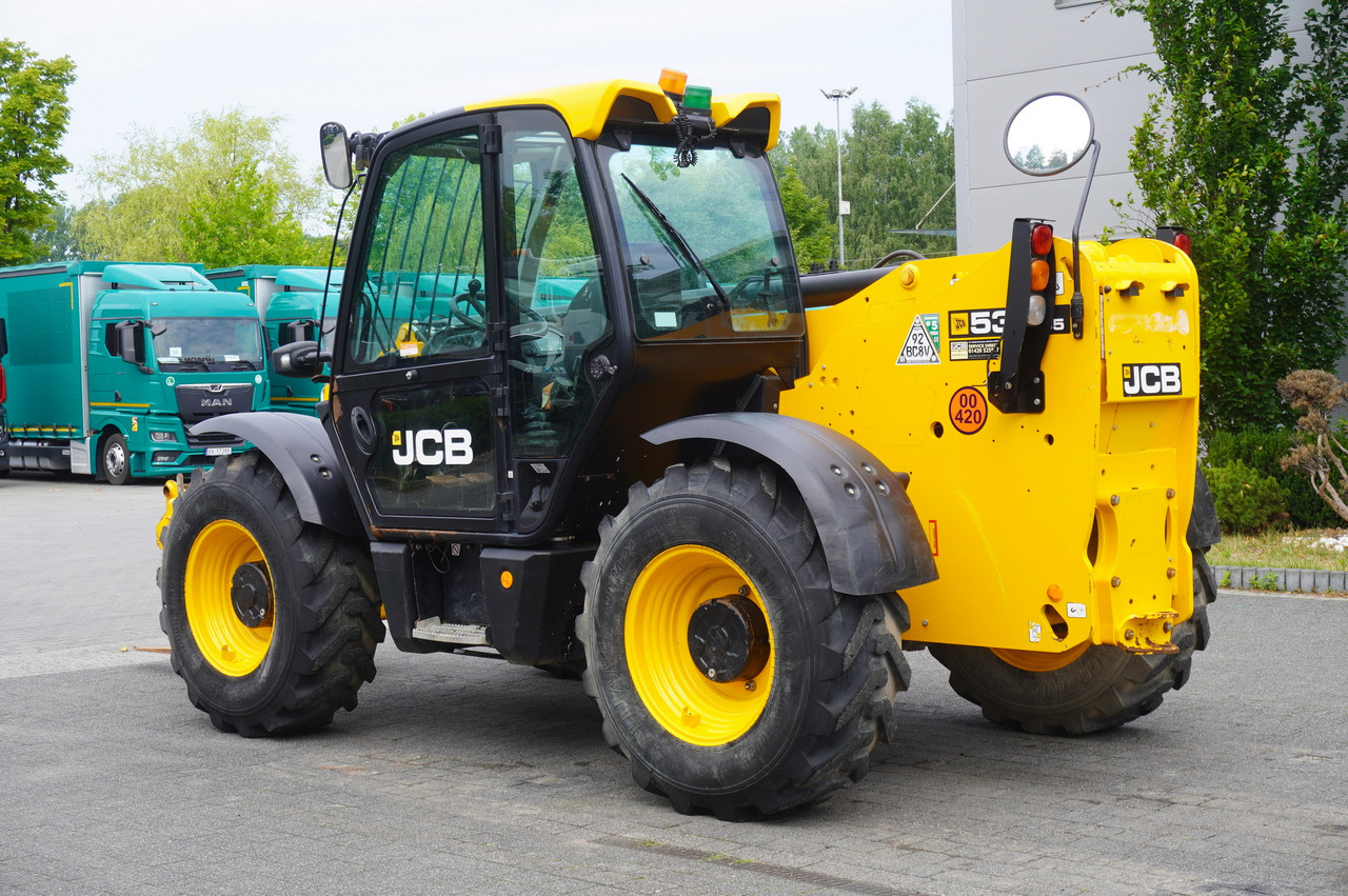 JCB 535-95 / 3.5 T / range 9.5 m / joystick / 2021 - Teleszkópos homlokrakodó: 5 kép. JCB 535-95 / 3.5 T / range 9.5 m / joystick / 2021 - Teleszkópos homlokrakodó: 5 kép.