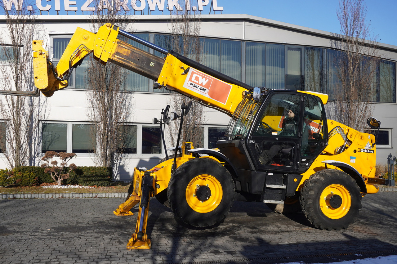 JCB 540-170 Telescopic Loader / 17m / joystick - Teleszkópos homlokrakodó: 1 kép. JCB 540-170 Telescopic Loader / 17m / joystick - Teleszkópos homlokrakodó: 1 kép.