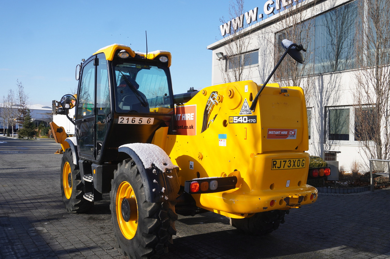 JCB 540-170 Telescopic Loader / 17m / joystick - Teleszkópos homlokrakodó: 5 kép. JCB 540-170 Telescopic Loader / 17m / joystick - Teleszkópos homlokrakodó: 5 kép.