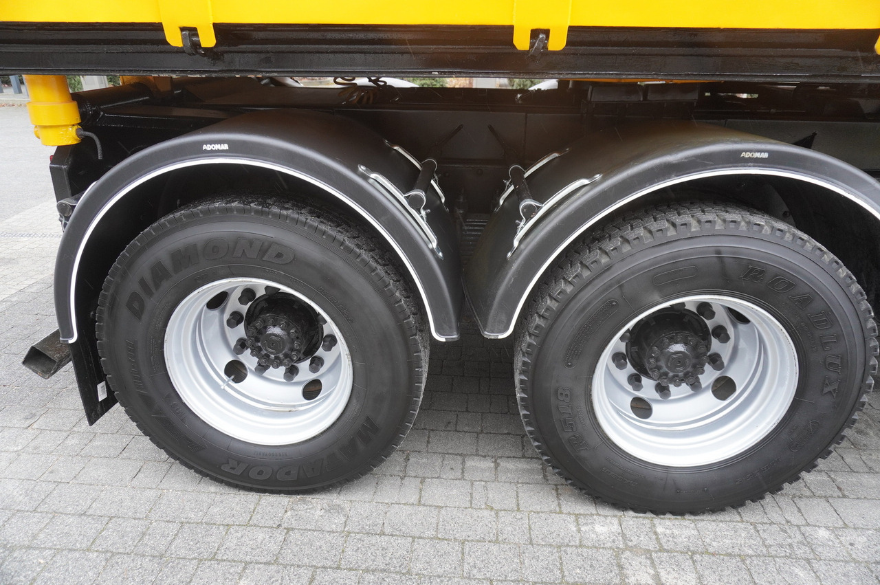 Billenőplatós teherautó, Darus autó KAMAZ T2530 E5 6×4 / 3-sided tipper: 19 kép.