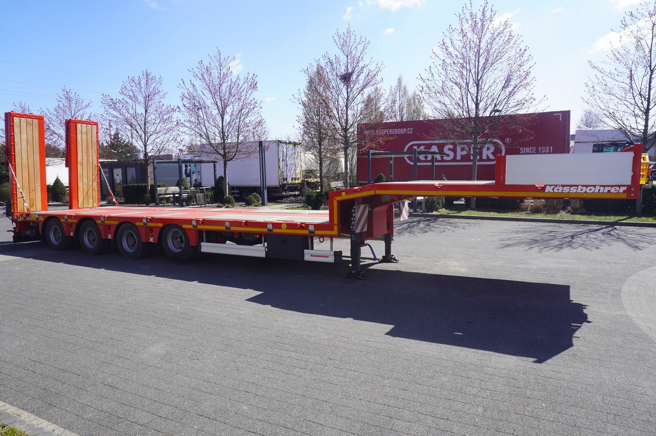 KÄSSBOHRER BRAND-NEW LB3E low-bed semi-trailer / 2025 / 4 axles - Félpótkocsi mélybölcsős: 3 kép. KÄSSBOHRER BRAND-NEW LB3E low-bed semi-trailer / 2025 / 4 axles - Félpótkocsi mélybölcsős: 3 kép.