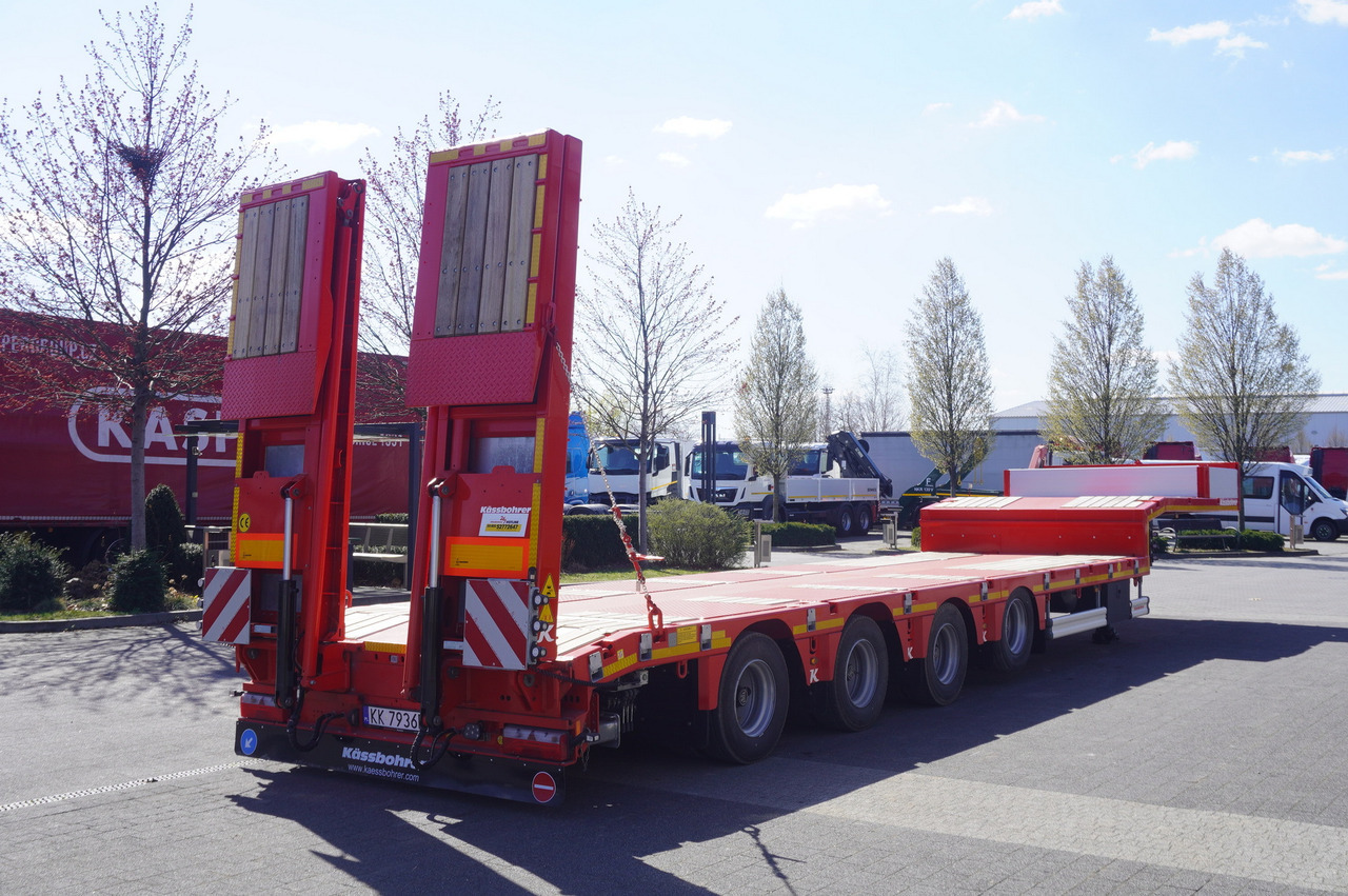 KÄSSBOHRER BRAND-NEW LB3E low-bed semi-trailer / 2025 / 4 axles - Félpótkocsi mélybölcsős: 4 kép. KÄSSBOHRER BRAND-NEW LB3E low-bed semi-trailer / 2025 / 4 axles - Félpótkocsi mélybölcsős: 4 kép.