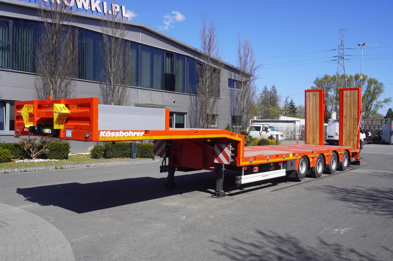 KÄSSBOHRER BRAND-NEW LB3E low-bed semi-trailer / 2025 / 4 axles - Félpótkocsi mélybölcsős: 1 kép. KÄSSBOHRER BRAND-NEW LB3E low-bed semi-trailer / 2025 / 4 axles - Félpótkocsi mélybölcsős: 1 kép.