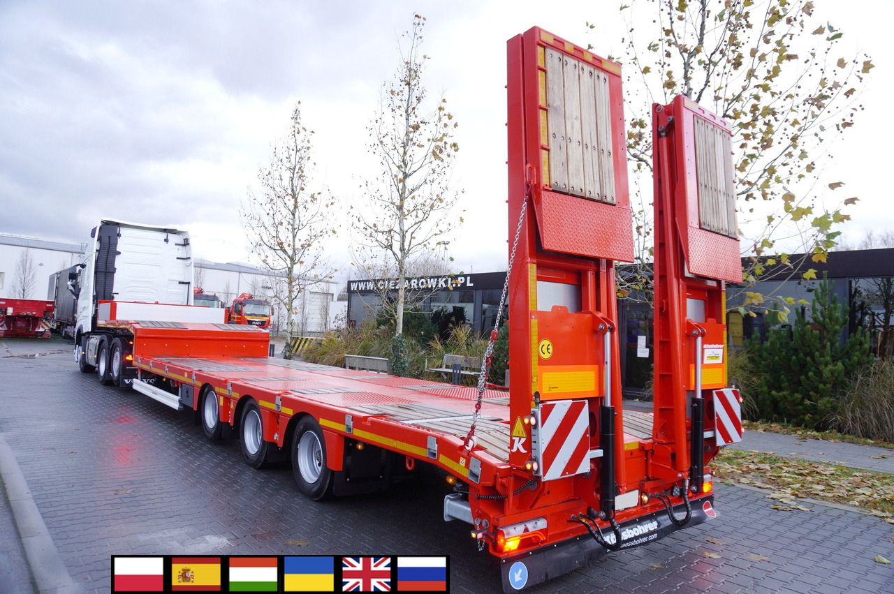 KÄSSBOHRER LB3E / 2025 low-bed semi-trailer - Félpótkocsi mélybölcsős: 1 kép. KÄSSBOHRER LB3E / 2025 low-bed semi-trailer - Félpótkocsi mélybölcsős: 1 kép.