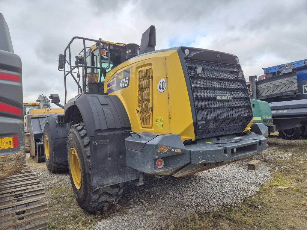KOMATSU WA475-10E0 wheel loader / 2023 / 3300 MTH - Gumikerekes homlokrakodó: 4 kép. KOMATSU WA475-10E0 wheel loader / 2023 / 3300 MTH - Gumikerekes homlokrakodó: 4 kép.