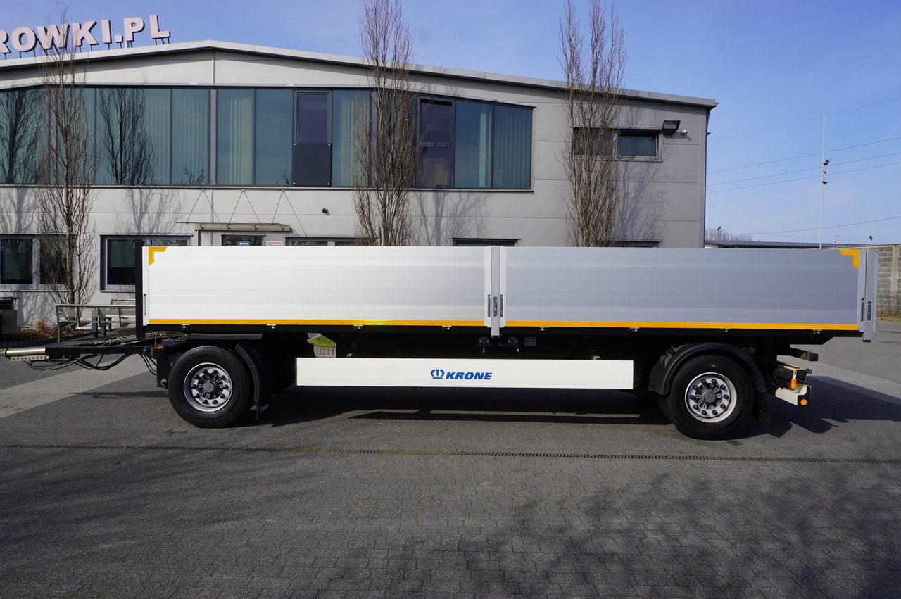KRONE Construction trailer / Flatbed 18 pallets / NEW year 2024 - Platós pótkocsi: 3 kép. KRONE Construction trailer / Flatbed 18 pallets / NEW year 2024 - Platós pótkocsi: 3 kép.
