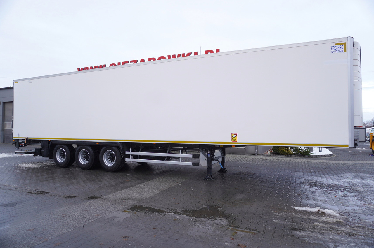 LAMBERET refrigerated semi-trailer / Carrier Vector 1950 MT (multitemp) / Dhollandia tail lift 2500 kg - Félpótkocsi hűtős: 2 kép. LAMBERET refrigerated semi-trailer / Carrier Vector 1950 MT (multitemp) / Dhollandia tail lift 2500 kg - Félpótkocsi hűtős: 2 kép.
