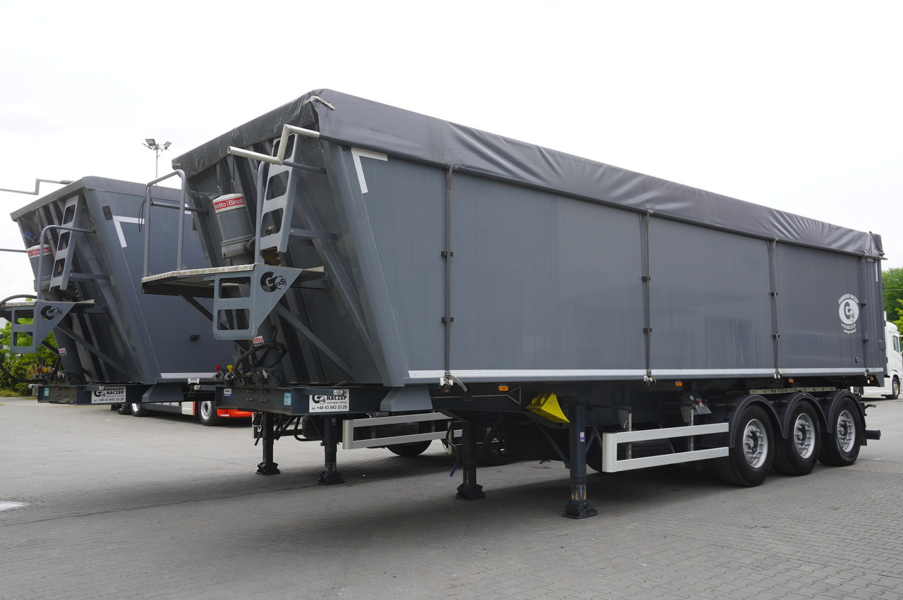 LEGRAS GS tipper / 52 m3 semi-trailer! / 2023 / 3 units - Félpótkocsi billenőplatós: 1 kép. LEGRAS GS tipper / 52 m3 semi-trailer! / 2023 / 3 units - Félpótkocsi billenőplatós: 1 kép.