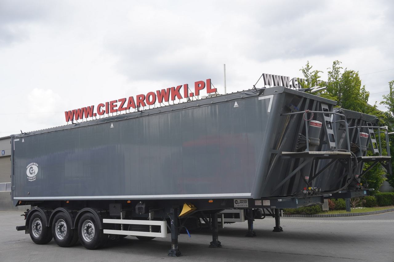 LEGRAS GS tipper / 52 m3 semi-trailer! / 2023 / 3 units - Félpótkocsi billenőplatós: 4 kép. LEGRAS GS tipper / 52 m3 semi-trailer! / 2023 / 3 units - Félpótkocsi billenőplatós: 4 kép.