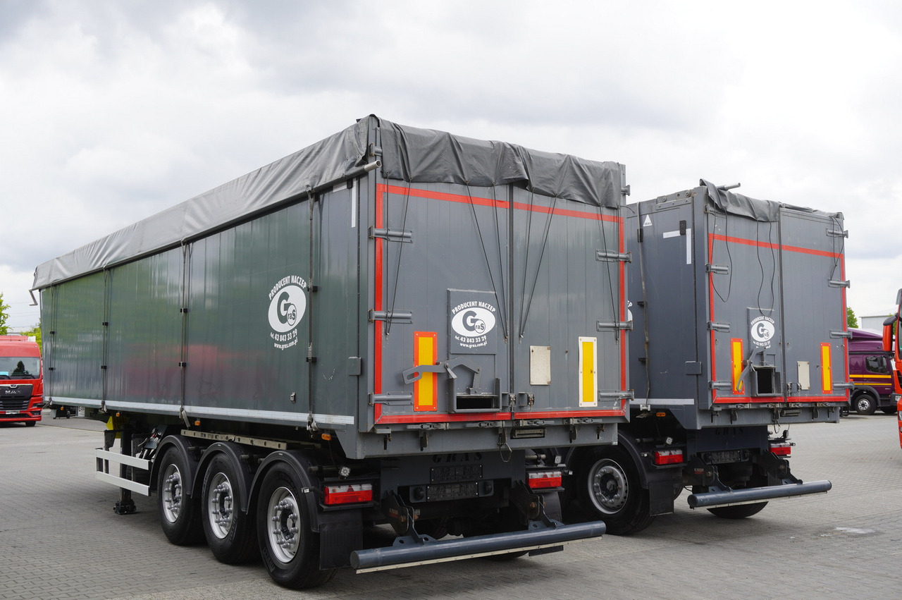 LEGRAS GS tipper / 52 m3 semi-trailer! / 2023 / 3 units - Félpótkocsi billenőplatós: 3 kép. LEGRAS GS tipper / 52 m3 semi-trailer! / 2023 / 3 units - Félpótkocsi billenőplatós: 3 kép.