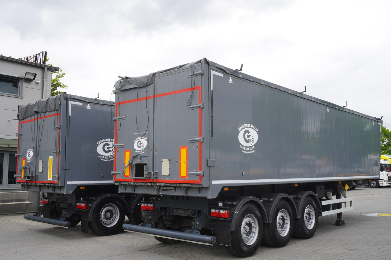 LEGRAS GS tipper / 52 m3 semi-trailer! / 2023 / 3 units - Félpótkocsi billenőplatós: 2 kép. LEGRAS GS tipper / 52 m3 semi-trailer! / 2023 / 3 units - Félpótkocsi billenőplatós: 2 kép.