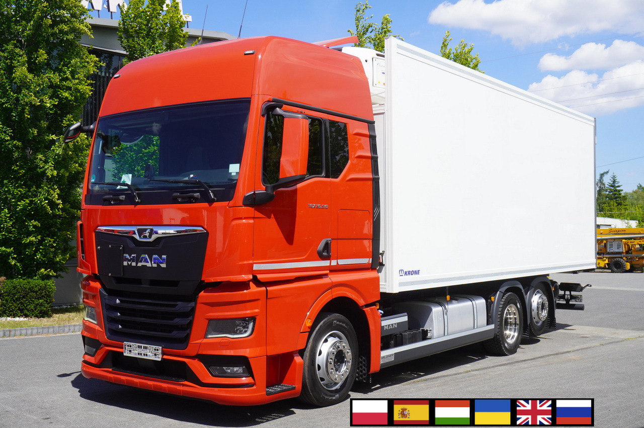 MAN GX 26.510 / 2022 / NEW Krone bitemperature refrigerated truck / Carrier Supra 850 MT / 4 units - Hűtős teherautó: 1 kép. MAN GX 26.510 / 2022 / NEW Krone bitemperature refrigerated truck / Carrier Supra 850 MT / 4 units - Hűtős teherautó: 1 kép.