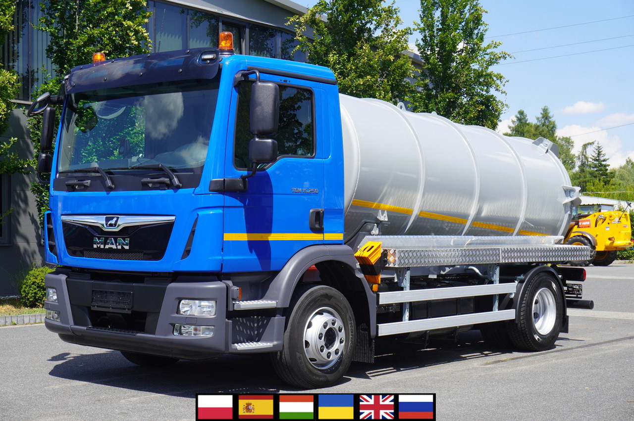 MAN TGM 15.250 / NEW septic tank (07/2025) superstructure 8000 l / 160 tho. km! - Szippantó tartálykocsi: 1 kép. MAN TGM 15.250 / NEW septic tank (07/2025) superstructure 8000 l / 160 tho. km! - Szippantó tartálykocsi: 1 kép.