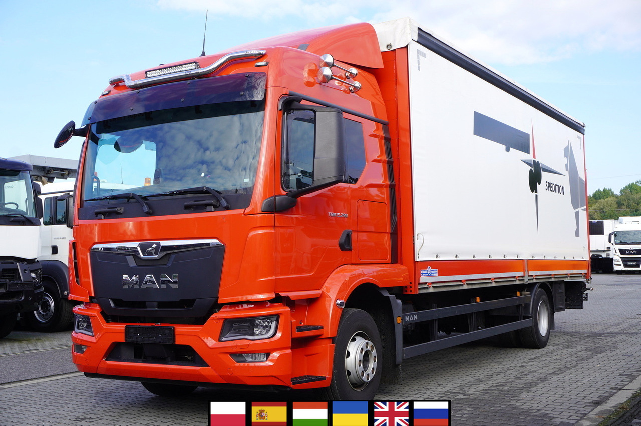 MAN TGM 15.290 / Curtainsider 17 EPAL / 2022 - Ponyvás teherautó: 1 kép. MAN TGM 15.290 / Curtainsider 17 EPAL / 2022 - Ponyvás teherautó: 1 kép.