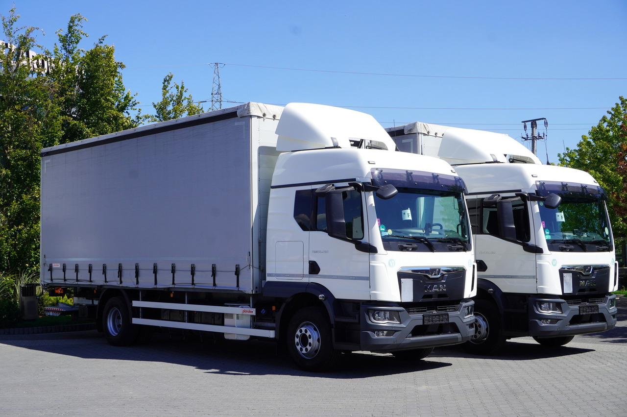 MAN TGM 15.290 Curtainsider / Glob / Manual / 2 beds / 17 EPAL - Ponyvás teherautó: 2 kép. MAN TGM 15.290 Curtainsider / Glob / Manual / 2 beds / 17 EPAL - Ponyvás teherautó: 2 kép.