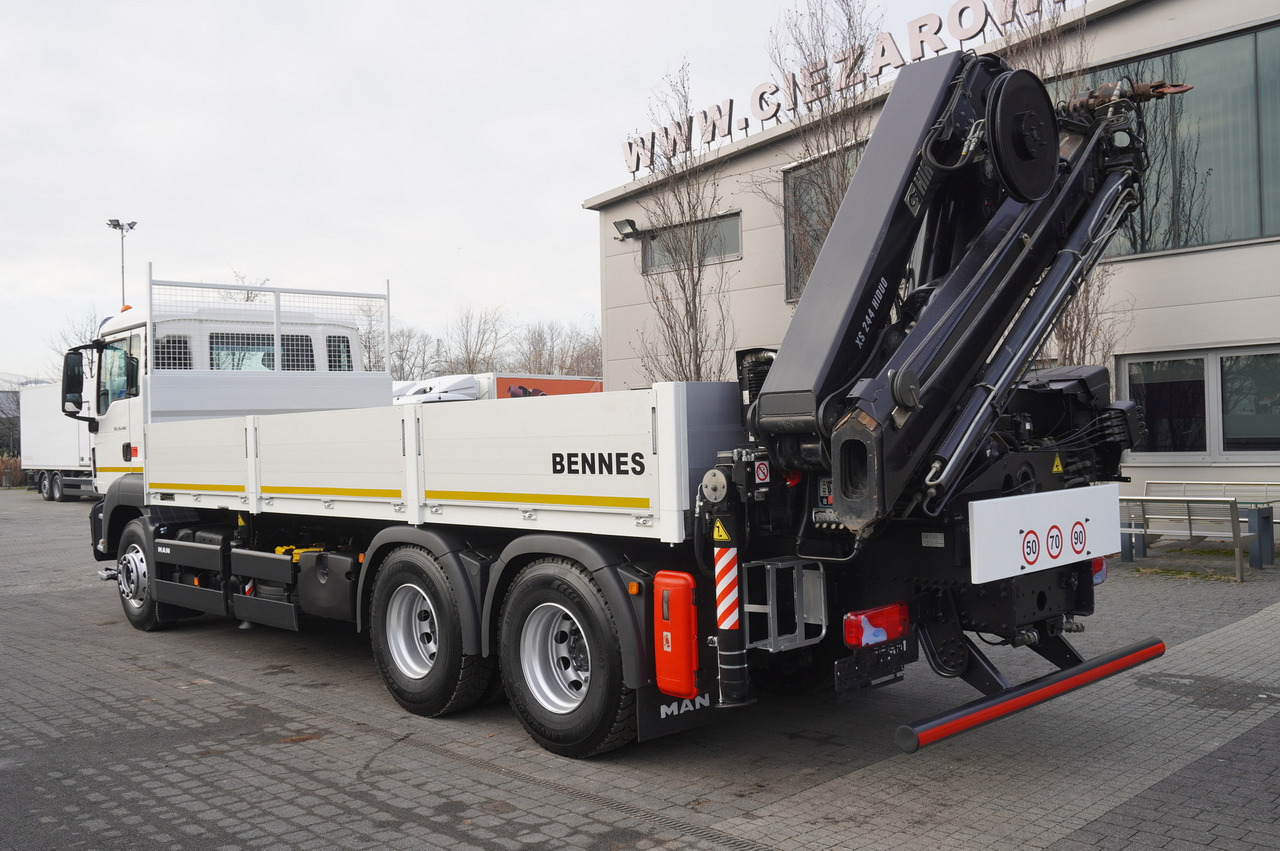 MAN TGS 26.400 / HDS HIAB 244 EP-4 HIDUO 8500 kg / 6x4 - Darus autó: 3 kép. MAN TGS 26.400 / HDS HIAB 244 EP-4 HIDUO 8500 kg / 6x4 - Darus autó: 3 kép.