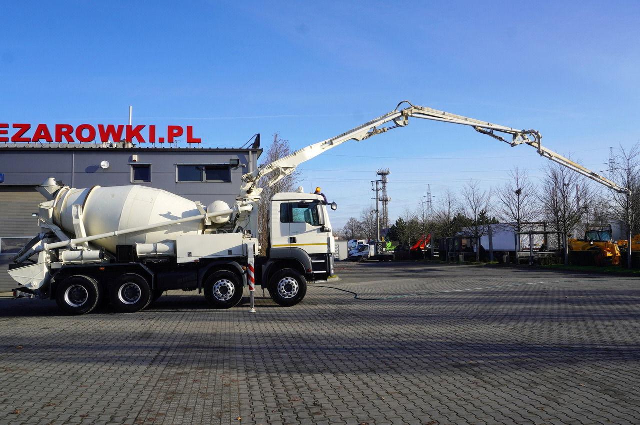 MAN TGS 32.400 8x4 Concrete Mixer Pump truck / 426 MTH !!! / 18 meters - Betonpumpa: 5 kép. MAN TGS 32.400 8x4 Concrete Mixer Pump truck / 426 MTH !!! / 18 meters - Betonpumpa: 5 kép.