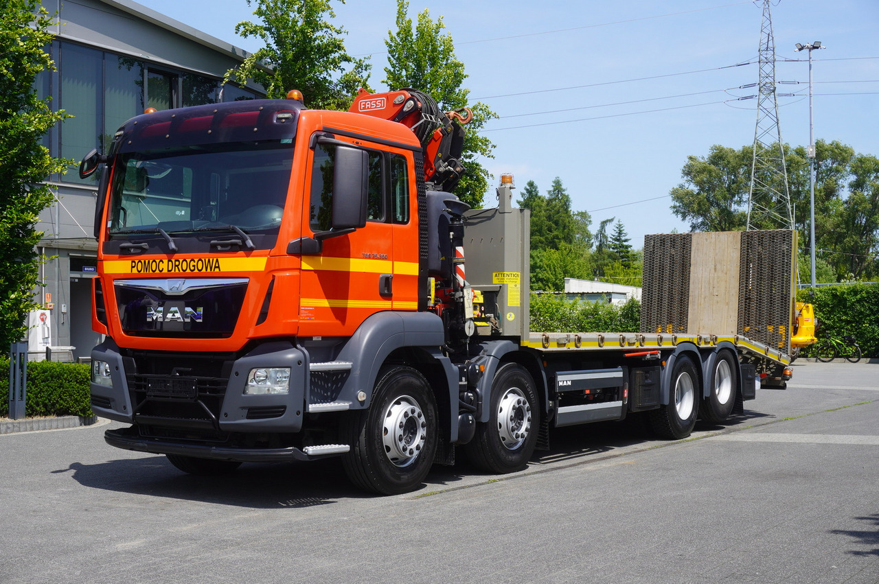 MAN TGS 35.360 E6 8x2 / FASSI F235 crane / 6.5 T cap. / 8.3 m reach - Darus autó: 3 kép. MAN TGS 35.360 E6 8x2 / FASSI F235 crane / 6.5 T cap. / 8.3 m reach - Darus autó: 3 kép.